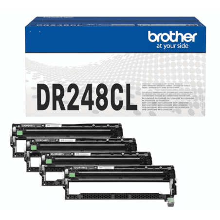 סט 4 תופים מקוריים BROTHER DR248CL