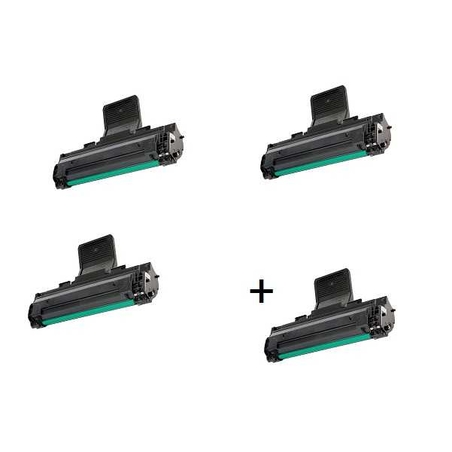 קנה 3 טונרים תואמים samsung mltd108s + טונר תואם נוסף חינם