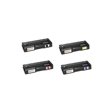 סט טונרים תואם RICOH SP C261 BK/C/M/Y