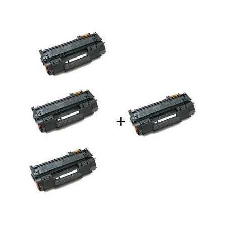 3 טונרים canon crg719h + טונר נוסף חינם
