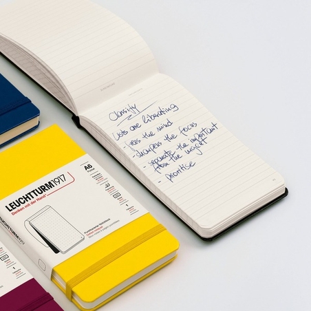 LEUCHTTURM1917 Notepad Pocket A6 — Hardcover, Ruled