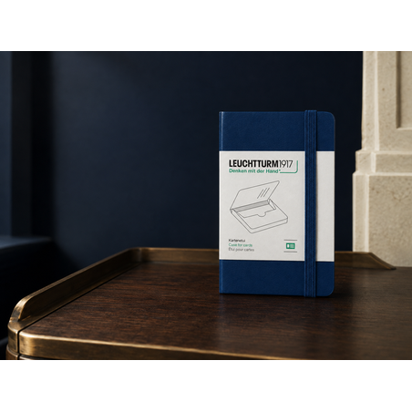 LEUCHTTURM1917 Card Case — Navy
