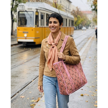 תיק TOTE מורוקן רויאל · Moroccan Royal