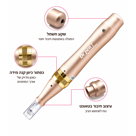 Dr. Pen מיקרונידלינג מקצועי – יד שנייה במצב מצוין