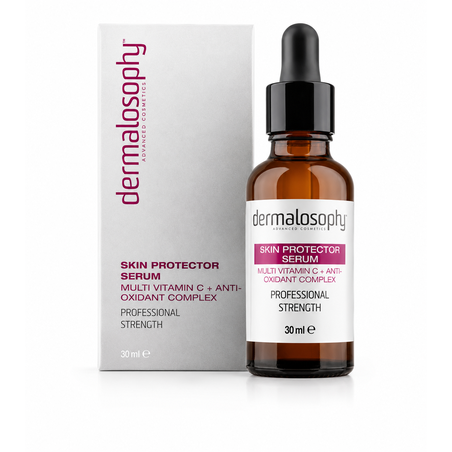 Dermalosophy Skin Protector Serum – סרום ויטמין C ואנטי-אוקסידנטים