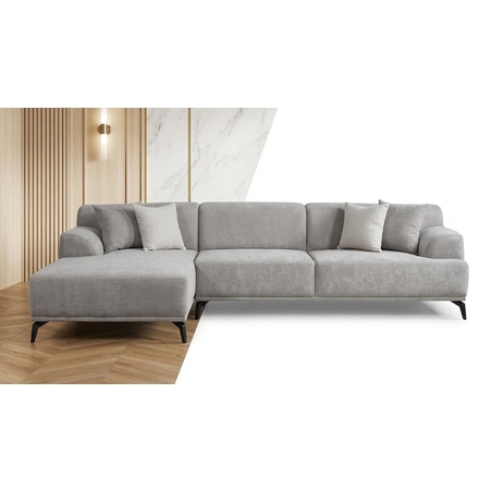 Modern Light Grey Sectional