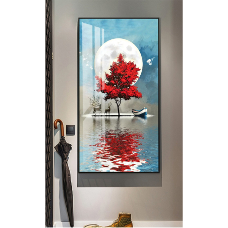 תמונת קנבס מעוצבת עם או בלי מסגרת לסלון לכניסה או לחדר השינה דגם 6652747