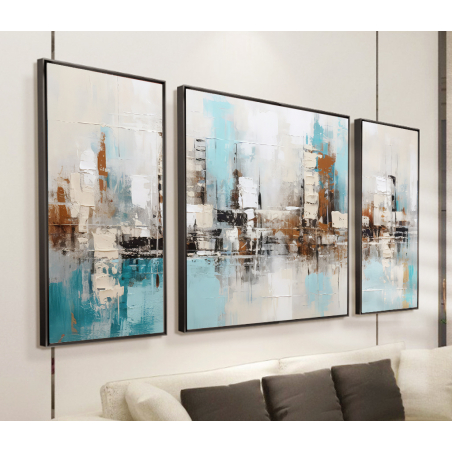 תמונת אבסטרקט מעוצבת מחולקת דגם 2607215