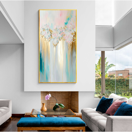 תמונת קנבס מעוצבת עם או בלי מסגרת לסלון  או לחדר השינה דגם 1302564