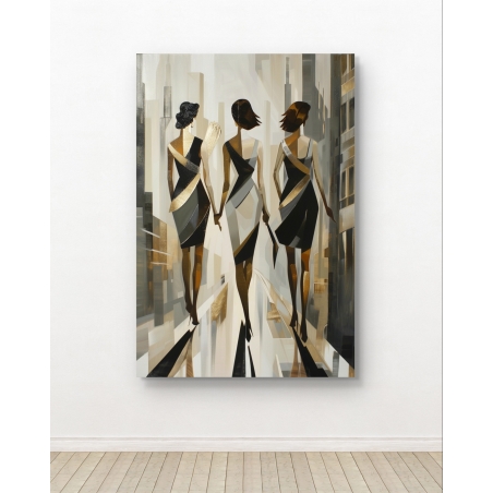תמונת קנבס לחדר שינה בסגנון דמויות 