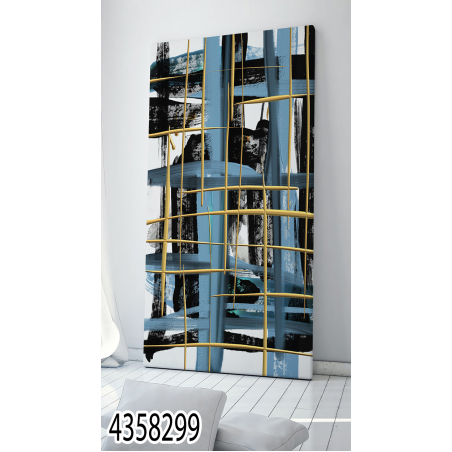 תמונת קנבס גדולה עם או בלי מסגרת בתלייה לאורך או לרוחב למשרד או לסלון מוכנה לתלייה דגם 4358299