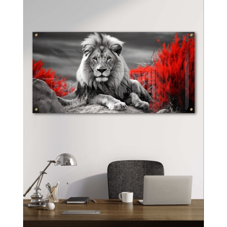 תמונת זכוכית לסלון או למשרד 