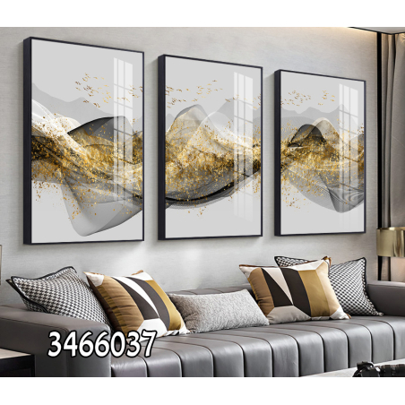 שלישיית תמונות לסלון או למשרד  דגם 3466037