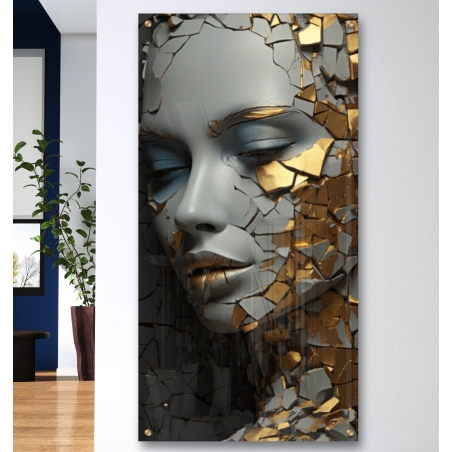 תמונה מדהימה עיצוב בלעדי על זכוכית דגם 2709231