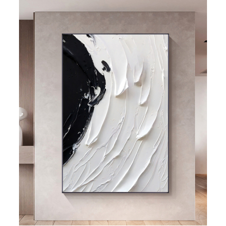 תמונה לסלון או למשרד מודפסת על קנבס כותנה אבסטרקט-מודרני דגם 7661437