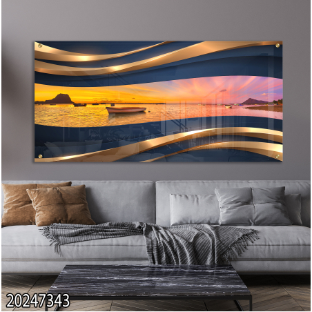 תמונה מיוחדת בתלת מימד בהדפסה ישירה על זכוכית דגם-20247343