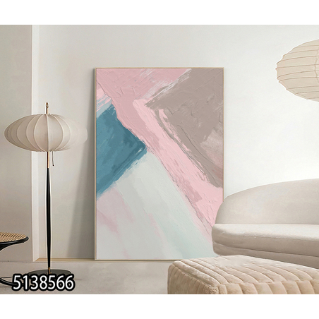 תמונה לסלון או למשרד מודפסת על קנבס כותנה אבסטרקט-מודרני דגם 5138566