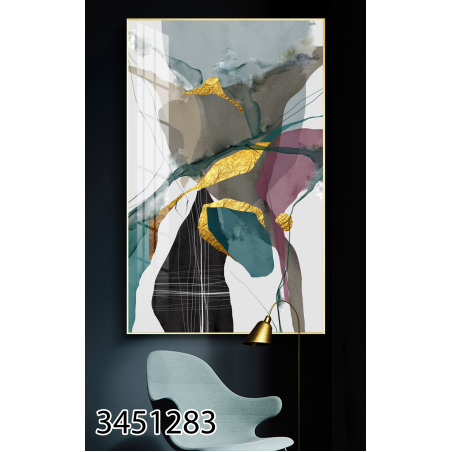 תמונת קנבס מעוצבת  -אבסטרקט דגם 3451283