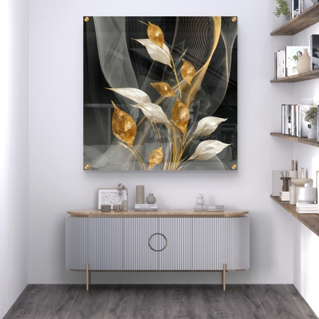 תמונת זכוכית מרובעת 