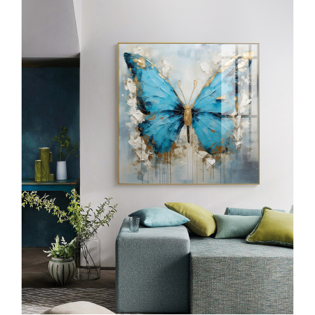 תמונת קנבס מרובעת על בד כותנה עשיר 