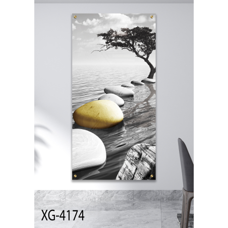 תמונה לסלון למטבח או למשרד על קנבס או זכוכית במבחר מידות דגם-XG-4174