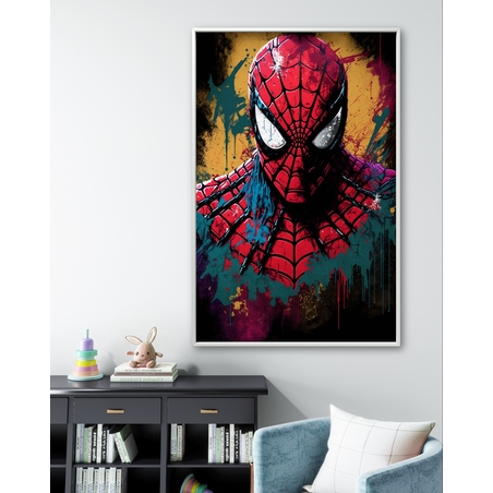 תמונת קנבס מהממת בסגנון גרפיטי 