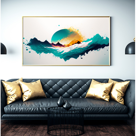 תמונת קנבס מעוצבת עם או בלי מסגרת לסלון  או לחדר השינה דגם 6731193