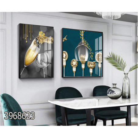 זוג תמונות לפינת אוכל/מטבח דגם 23968623