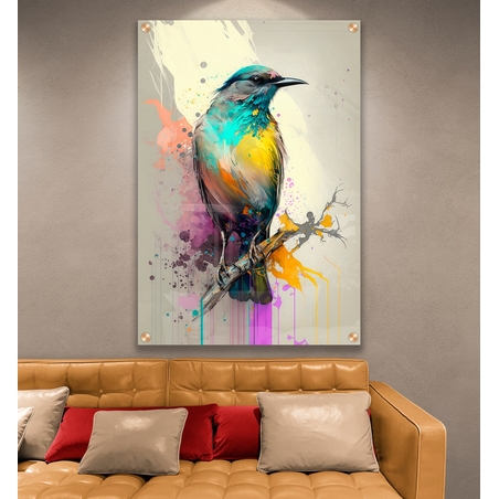 תמונת זכוכית תלת מימד מיחדת למטבח\פינת אוכל דגם 230035