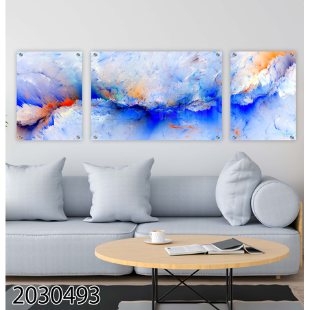 תמונה מחולקת לסלון מודפסת על זכוכית דגם 2030493