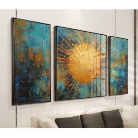 תמונת אבסטרקט מעוצבת מחולקת דגם 110523