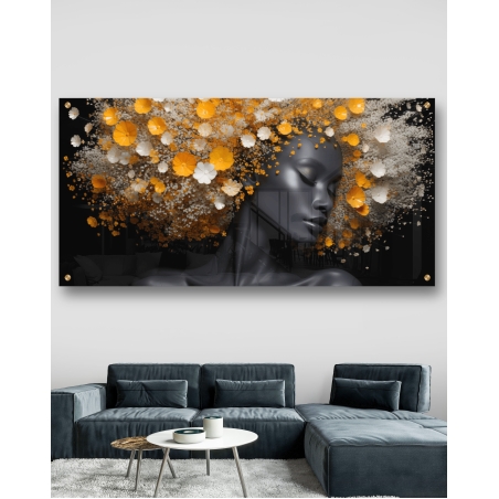 תמונת זכוכית או קנבס לסלון או למשרד עיצוב בלעדי דגם 2907231