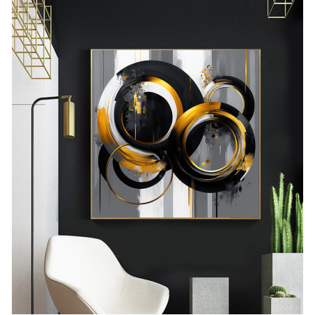 תמונת קנבס מרובעת עם או בלי מסגרת חיצונית דגם-2032335