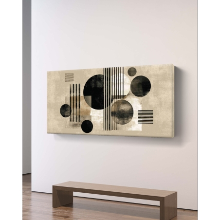 תמונת קנבס, עיצוב גיאומטרי, תכשיט לבית, תמונות לבית, אמנות מודרנית, תמונה מופשטת, תמונה לסלון, קנבס איכותי, עיצוב יוקרתי, תמונה נייטרלית