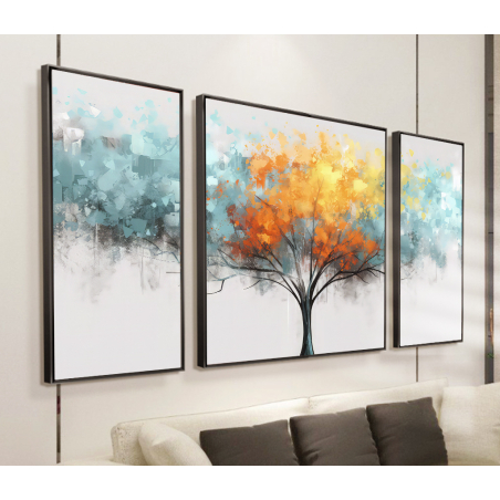 תמונת אבסטרקט מעוצבת מחולקת דגם 2607212