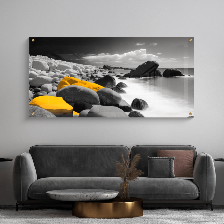 תמונה של נוף על זכוכית דגם 144272