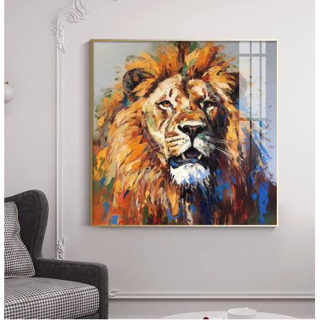 תמונת קנבס מרובעת על בד כותנה 