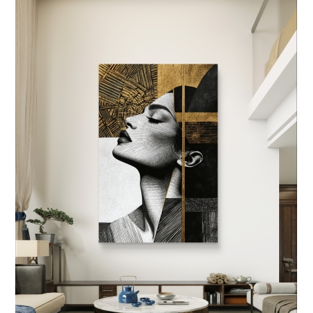 תמונת קנבס לסלון/חדר שינה בסגנון דמויות 