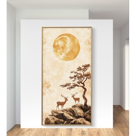 תמונה מודפסת על קנבס לאורך 