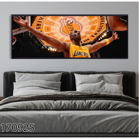 תמונת קנבס מיוחדת של קובי בראיינט לסלון למשרד או לחדר השינה דגם 170925