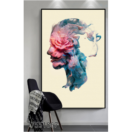 תמונת קנבס מעוצבת לסלון או למשרד עם או בלי מסגרת דגם 7551867