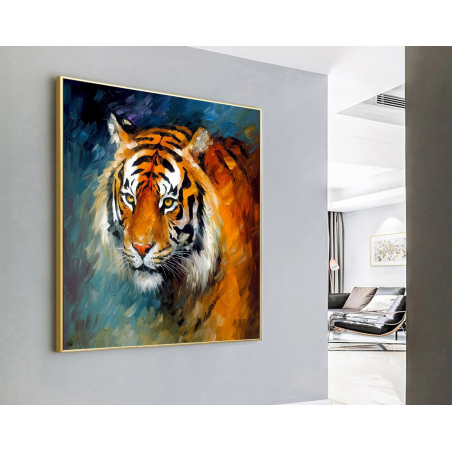 תמונת קנבס מרובעת על בד כותנה 