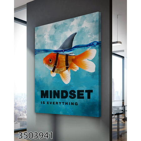 תמונת מוטיבציה מעוצבת עם או בלי מסגרת דגם 3503941