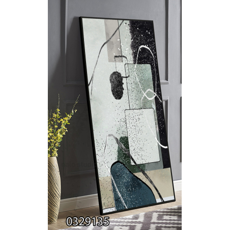 תמונת קנבס גדולה עם או בלי מסגרת בתלייה לאורך או לרוחב למשרד או לסלון מוכנה לתלייה דגם 0329135