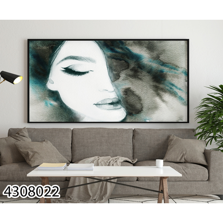 תמונת קנבס עם או בלי מסגרת למשרד או לסלון מוכנה לתלייה לאורך או לרוחב דגם 4308022