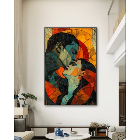 תמונת קנבס רומנטית לסלון או לחדר שינה 