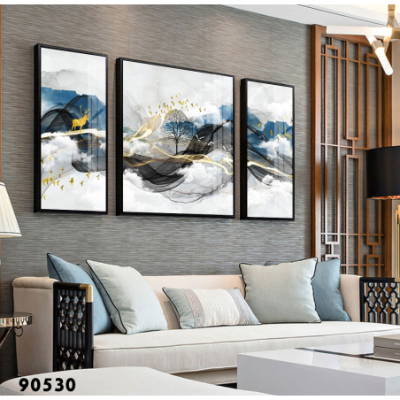 תמונה מעוצבת מחולקת דגם 90530