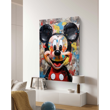 תמונת קנבס סגנון גרפיטי 