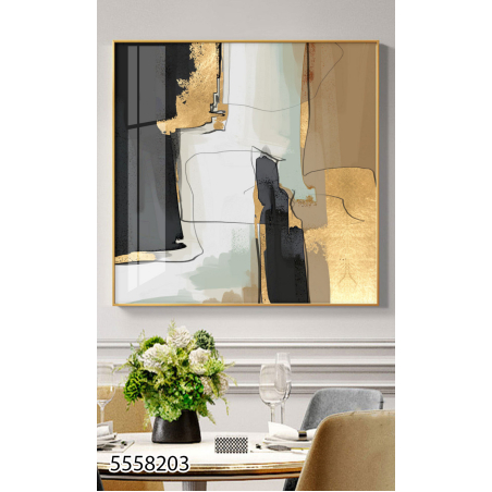 תמונה מעוצבת על קנבס כותנה דגם 5558203