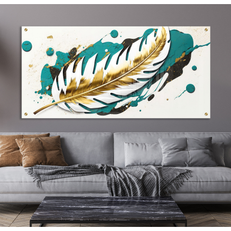 תמונת זכוכית בהדפסה ישירה על זכוכית דגם-230040